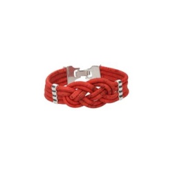 550-bracelet-multi-rang-liege-rouge-noeud