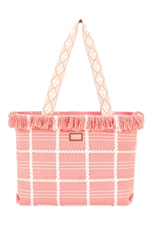 david-jones-cm7065-grand-sac-cabas-sac-de-plage-textile-david-jones-pink-1